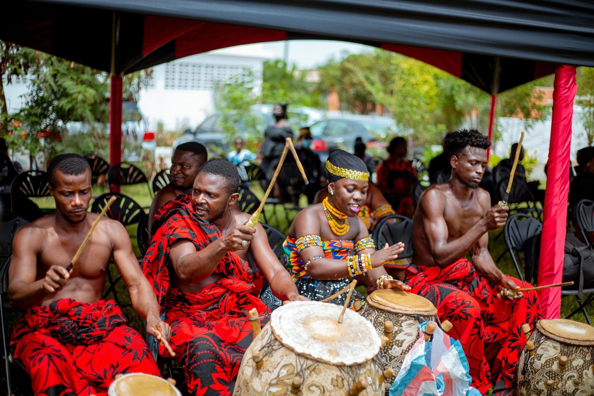 Ghanaian traditional musicians and performers